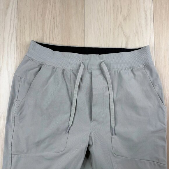Lululemon Mens Gray Solid Drawstring Warpstrem Classic Joggar Pants Size Medium - Picture 2 of 13